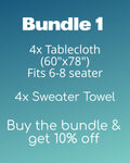 Bundle 1 - Tablecloth & Sweater Towel