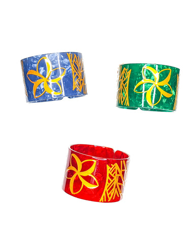 FRANGIPANNI Cuff Bangle