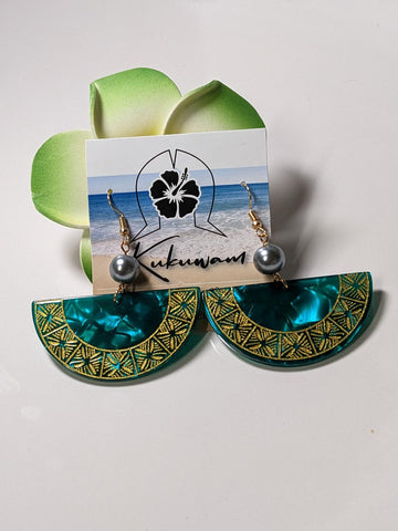 Fan Earrings